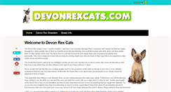 Desktop Screenshot of devonrexcats.com